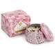 2358-0030 Floral candle - ROMANTIC LANGUAGE OF FLOWERS