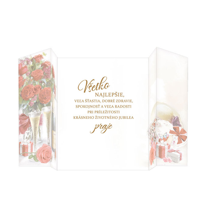 75-676 Blahoprajná karta gratulačná  SK/70