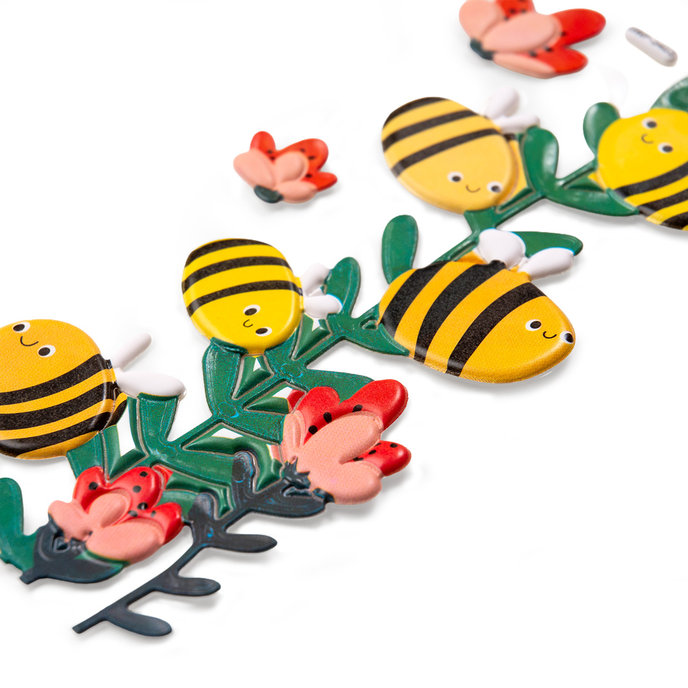 2601-8001 Decorative Stickers Soft Puffy- MIX