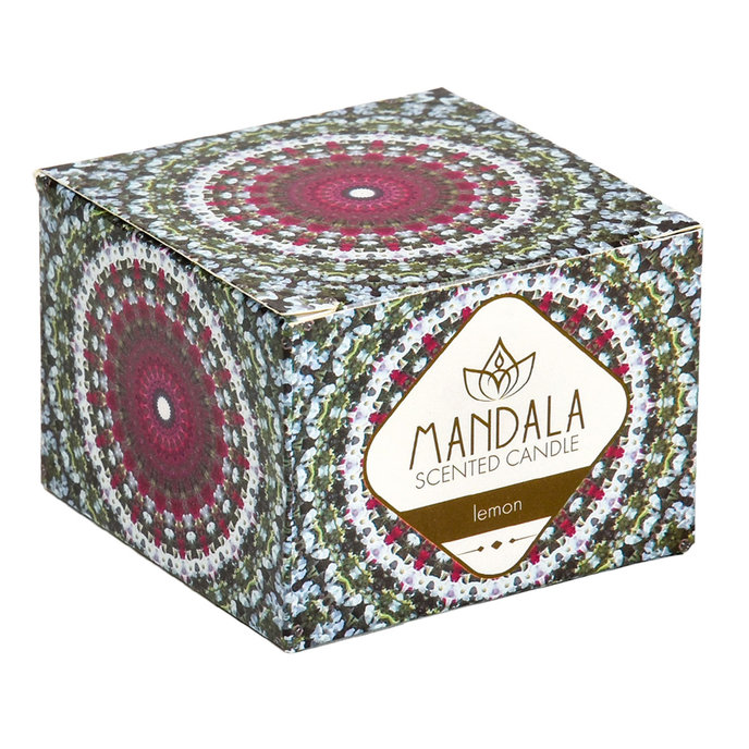 2358-0016 Mandala scented candle