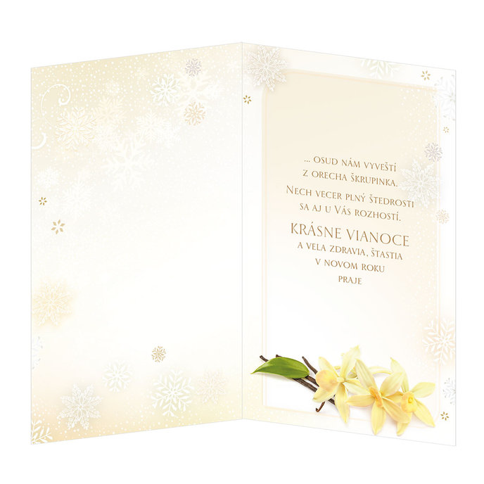 11-6384 Blahoprajná karta vianočná  SK