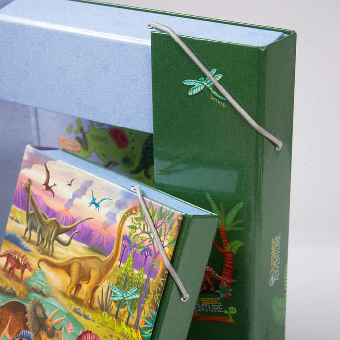 1231-0388 Box na zošity A4 Jurassic ADVENTURE