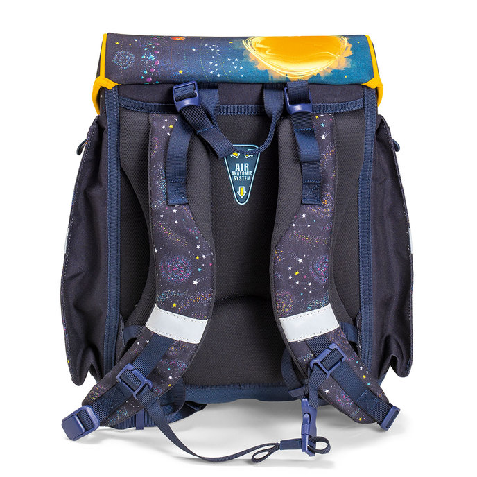 1808-0428 Anatomical school bag Cosmic adventure
