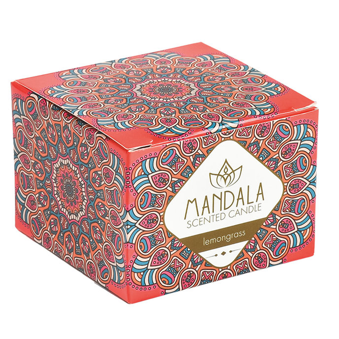 2358-0008 Mandala scented candle