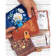 1602-0400 Card wallet Spring blooms