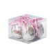 2346-0006 Easter decoration - Easter eggs, h. 75mm, pkg. 4ks