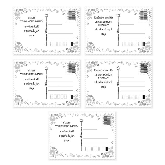 0612-0302s Pohľadnica veľkonočná SK