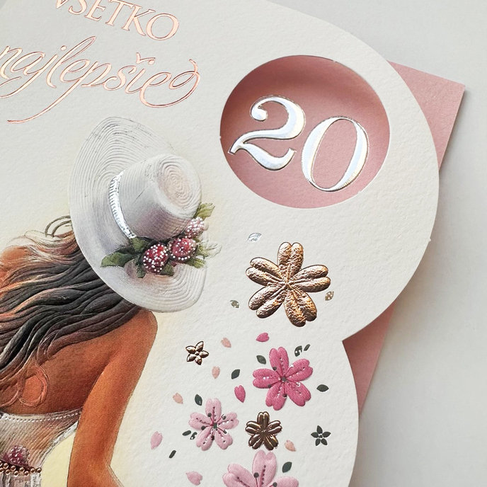 15-6582 Greeting card SK/20