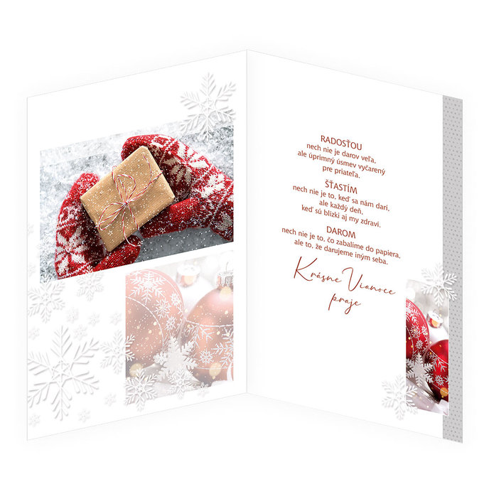 71-677 Blahoprajná karta vianočná SK