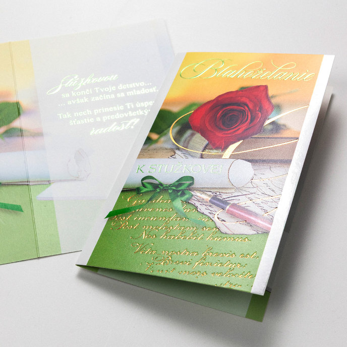 18-6009 Blahoprajná karta k ukončeniu štúdia SK/Stužková