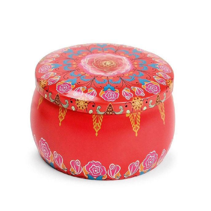 2358-0020 Mandala scented candle - ROMANTIC LANGUAGE OF FLOWERS