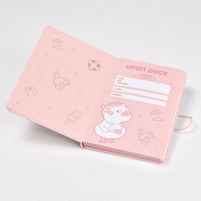 1472-0001 Notepad 12x16,9cm UPSET DUCK