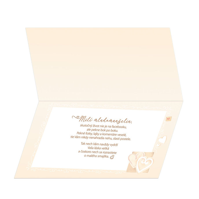 13-6148 Wedding greeting card SK