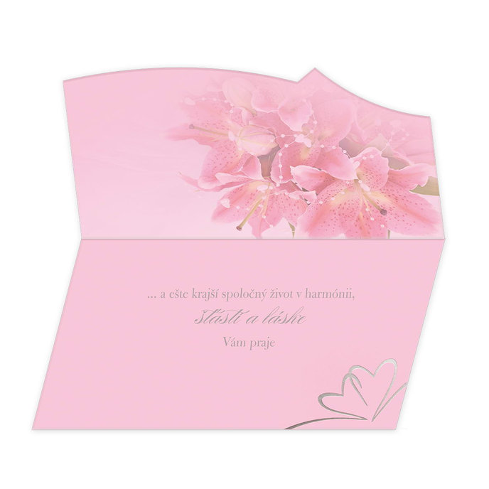 13-6084 Blahoprajná karta svadobná SK