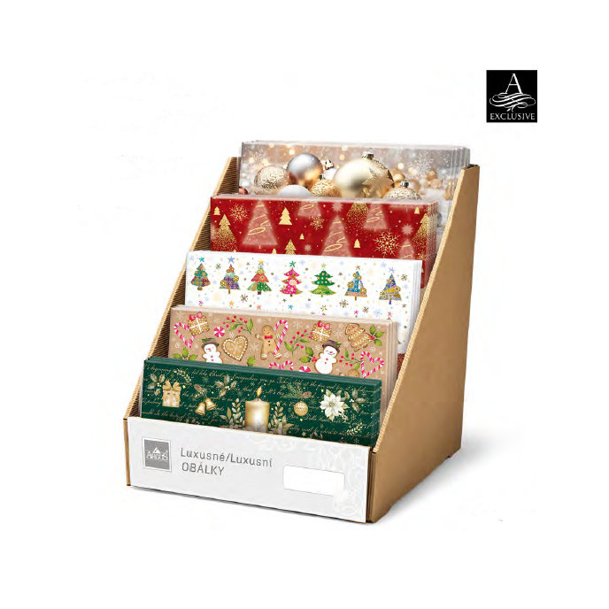 9799-0043 Papierový display na LUX obálky