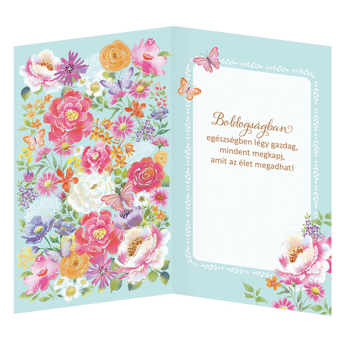 15-6596 Blahoprajná karta gratulačná HU