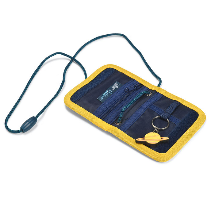 1821-0428 Peňaženka na krk Cosmic adventure