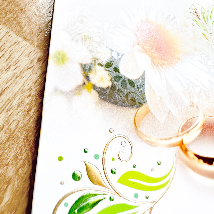 13-6171 Wedding greeting card with money flap SK