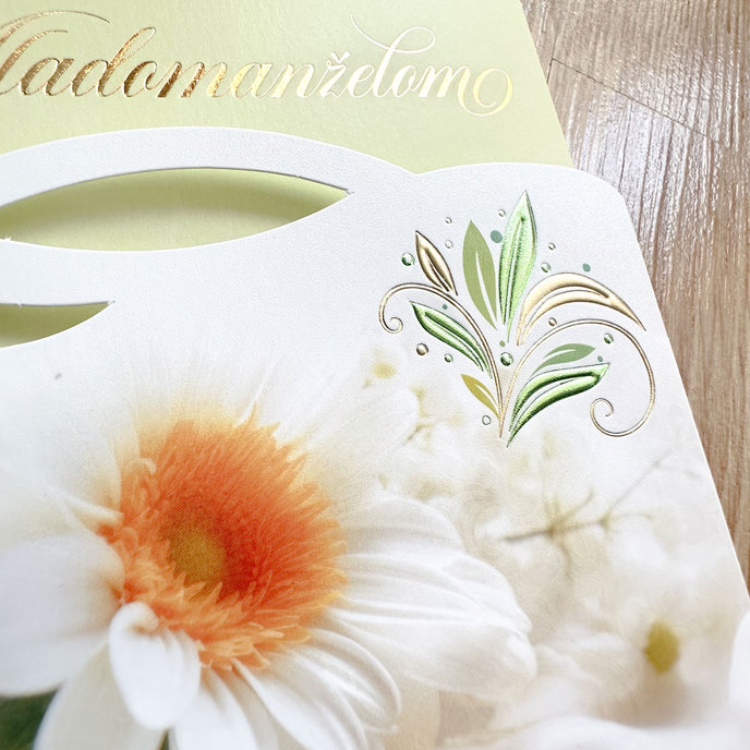 13-6171 Wedding greeting card with money flap SK