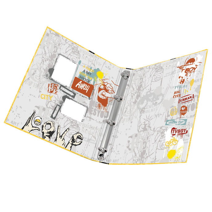 1610-0289 Zakladač 4-krúžkový A4