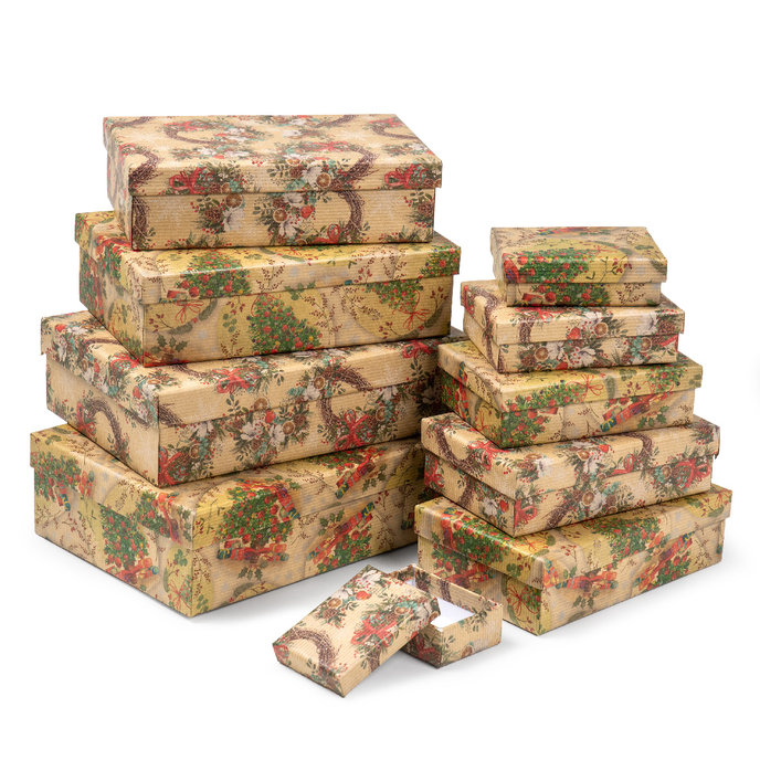 2500-1184 Darčeková krabica, set 10ks