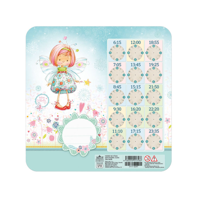 1711-0291 Hodiny na výuku Miss Molly