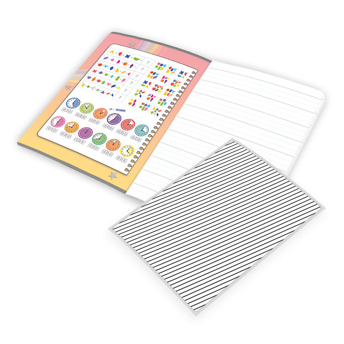 1586-0426 Zošit A5, 10 listov, TYP 511+ Rainbow Ella