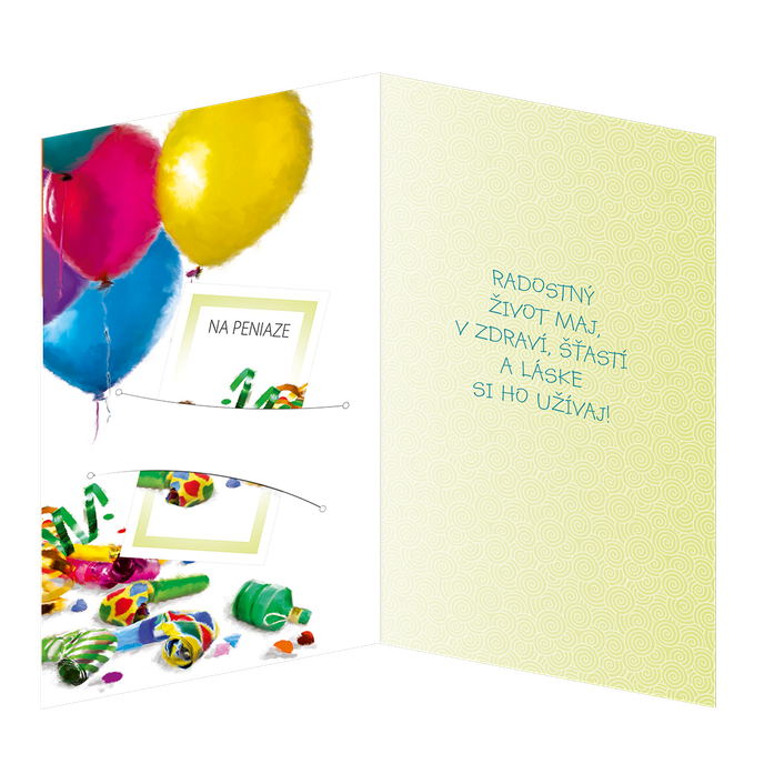 15-6338 Blahoprajná karta gratulačná otočník SK