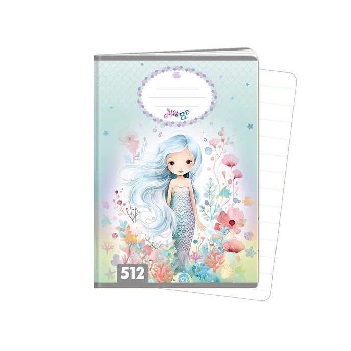 1591-0412-1 Zošit A5, 10 listov, TYP 512 Mermaid