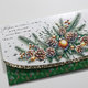 91-6018 Christmas envelope