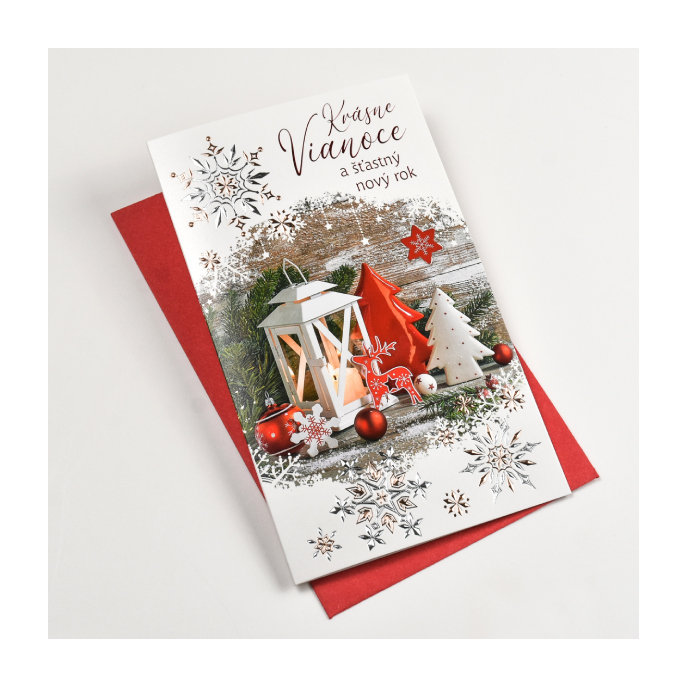 11-6555 Christmas greeting card SK