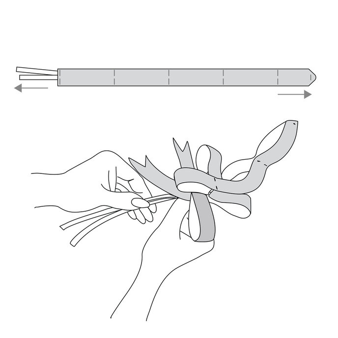 2004-8031-1 Pull bow, 30mmx133cm
