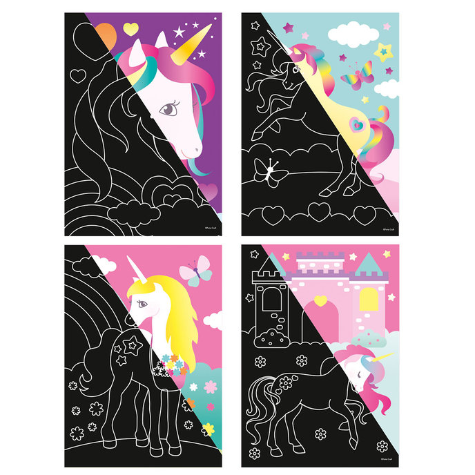 1936-0002 Kreatívna sada - Škrabacie obrázky