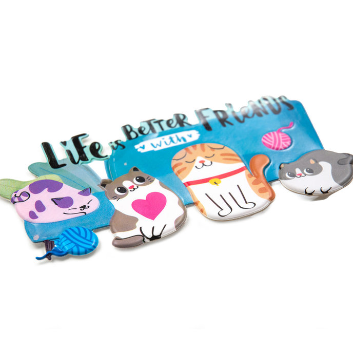 2601-8001 Decorative Stickers Soft Puffy- MIX