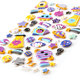 2605-0010 Decorative Stickers Soft Puffy