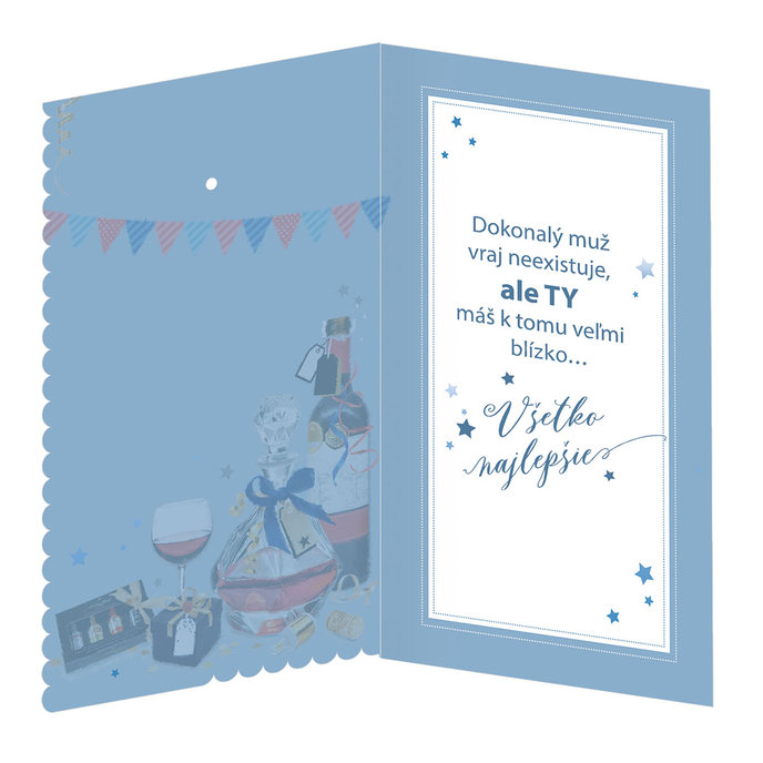 15-6456 Blahoprajná karta gratulačná  SK