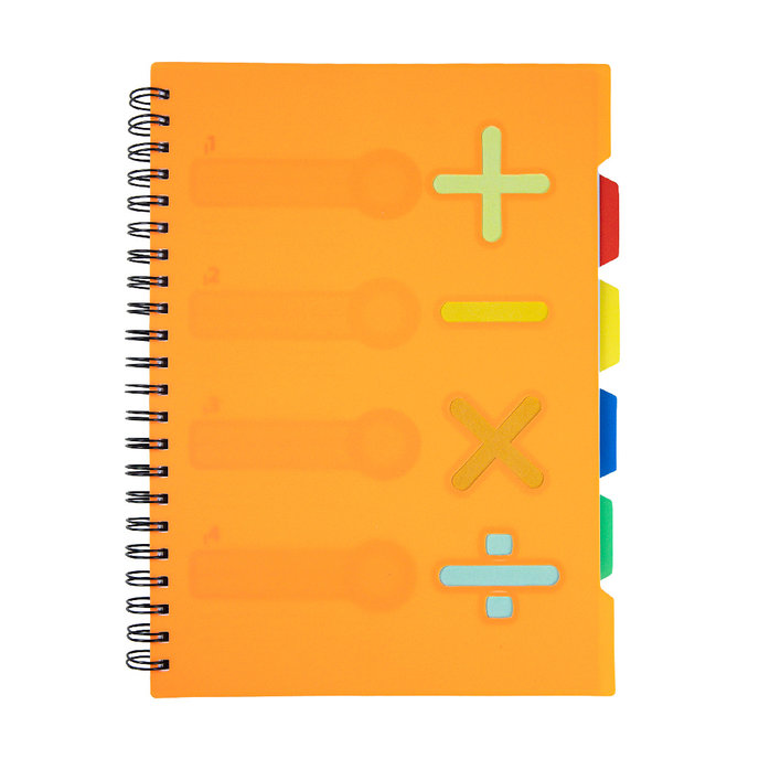 1552-0014 Špirálový zošit A4 s rozraďovačom