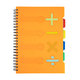 1552-0014 Špirálový zošit A4 s rozraďovačom