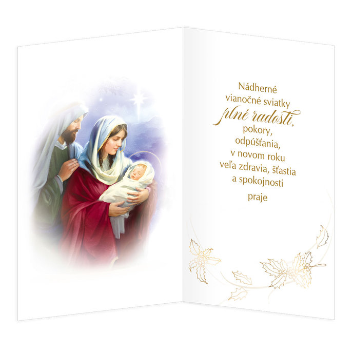 11-6529 Christmas greeting card SK