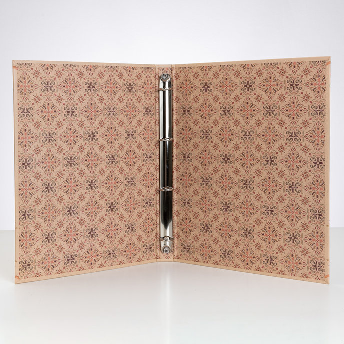 1611-0389 Zakladač 4-krúžkový A4 Floral scape