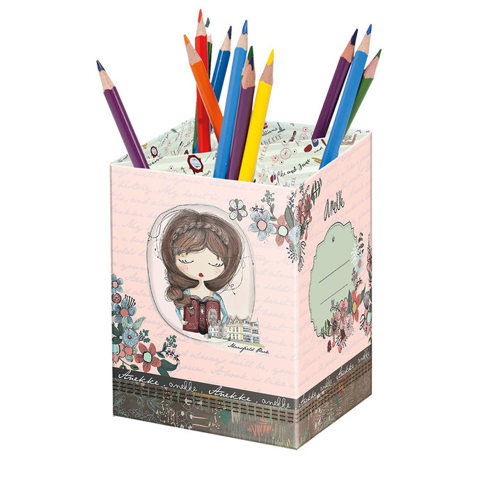 1924-0302 Stojan na perá a ceruzky lic. Anekke