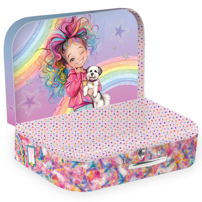 1736-0426 Školský kufrík veľ. 35 Rainbow Ella