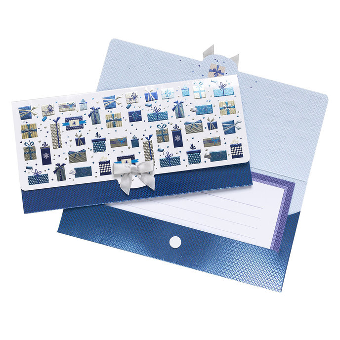 81-6027 Obálka s kartičkou, vianočná