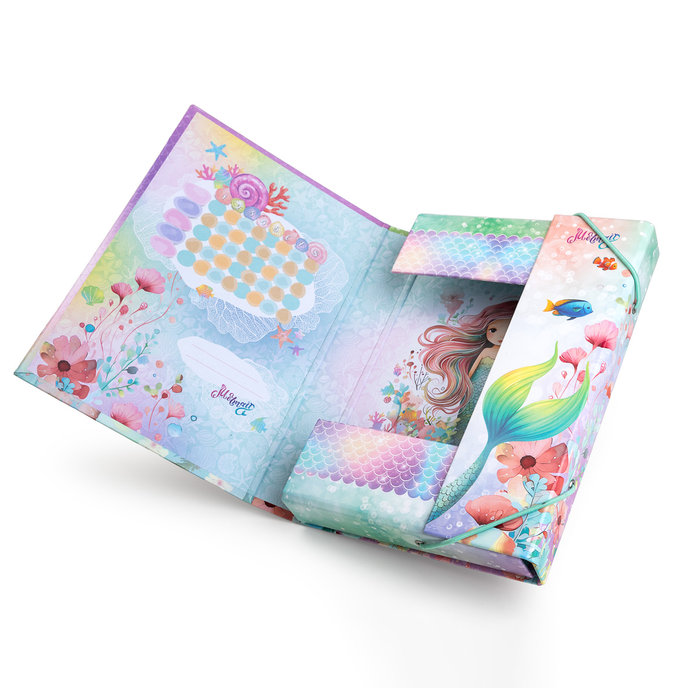 1231-0412 School folder A4 Mermaid