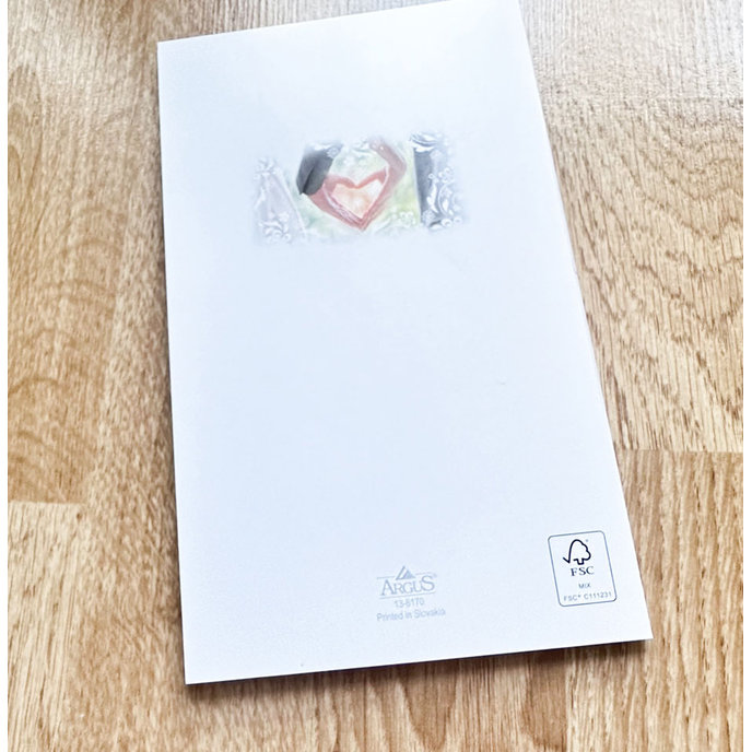 13-6170 Wedding greeting card with money flap SK