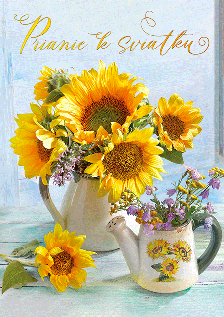 0615-0591s Card for birthdays, name days SK