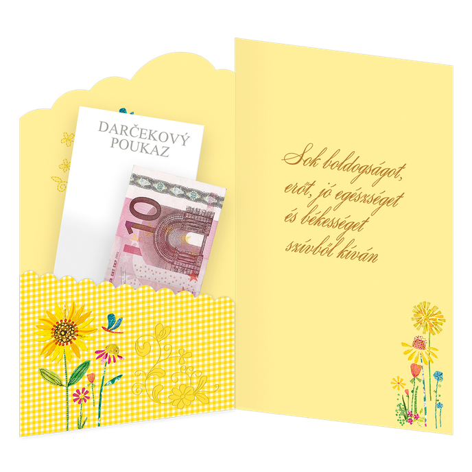 15-6504 Greeting card glued component HU