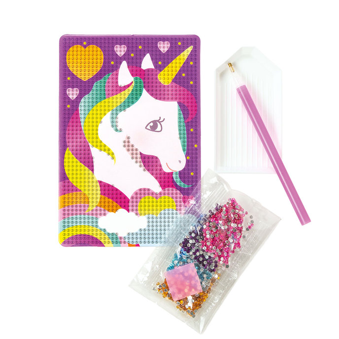 1935-0001 Kreatívna sada - Mozaika z farebných kamienkov