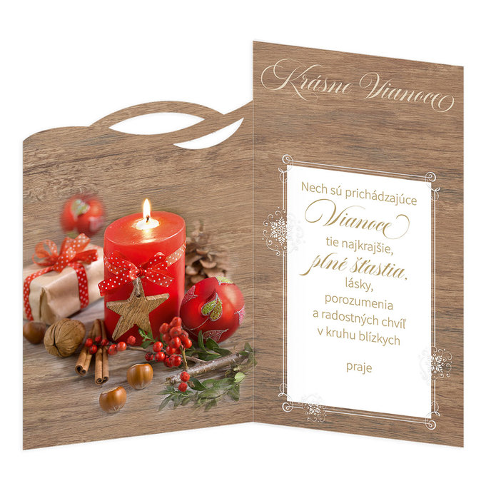 11-6523 Blahoprajná karta vianočná SK