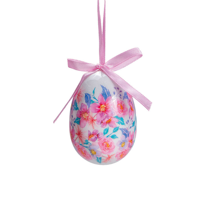 2346-0007 Easter decoration - Easter eggs, h. 75 mm, pkg. 4 pcs
